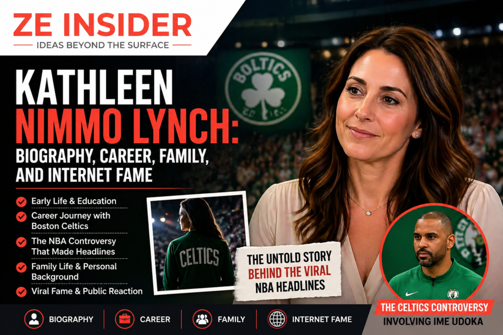 Kathleen Nimmo Lynch: Untold Story, Celtics Career, Family & NBA Controversy