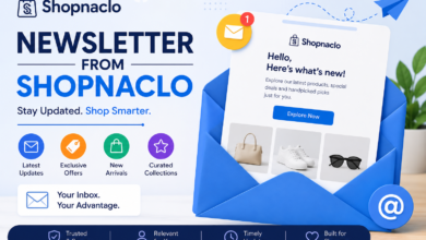 Newsletter From Shopnaclo