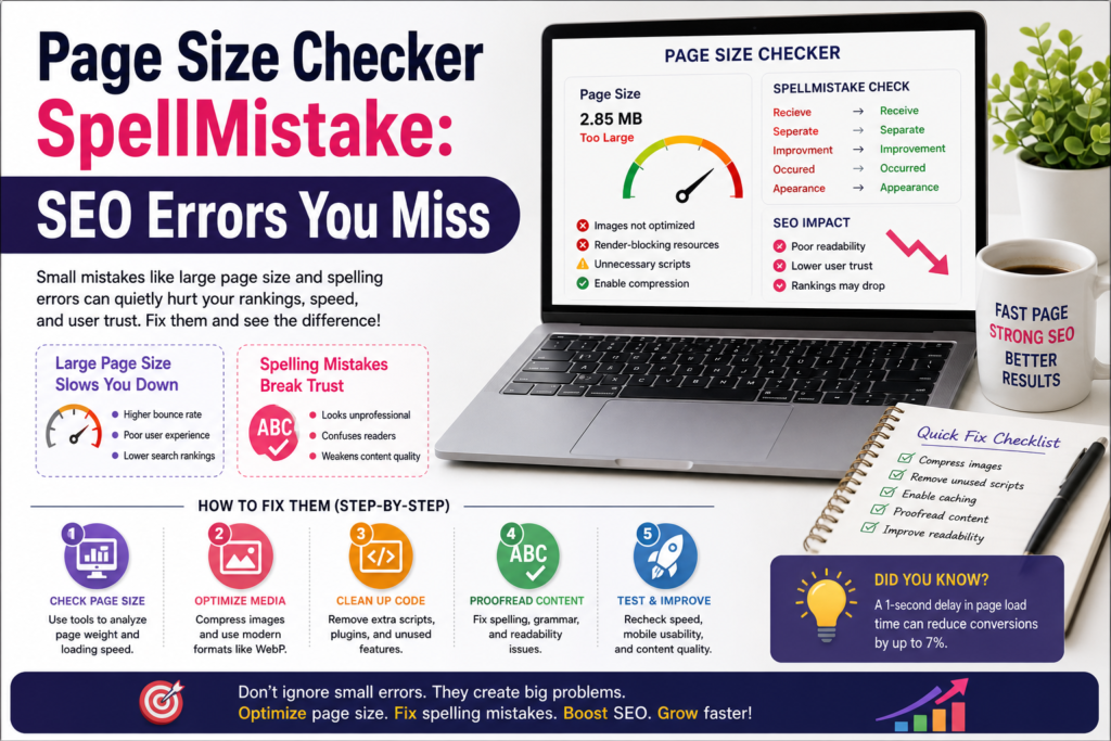Page Size Checker SpellMistake: SEO Errors You Miss