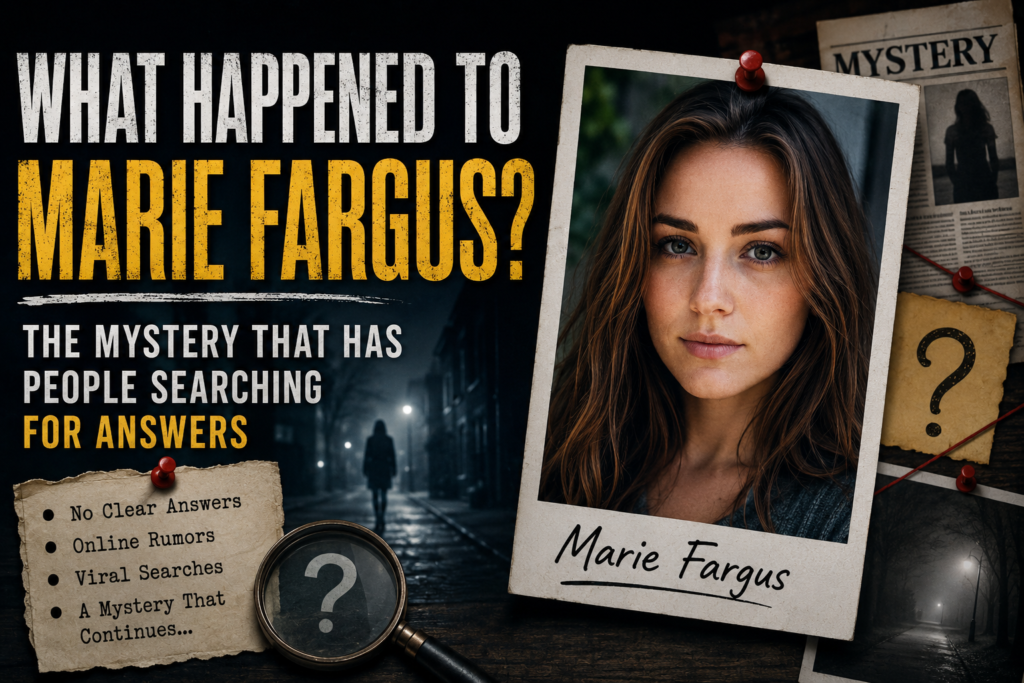 what happened to marie fargus