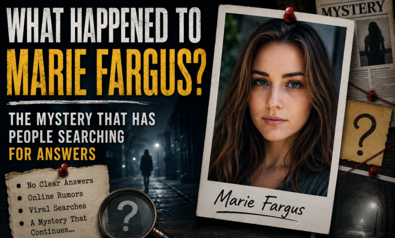 what happened to marie fargus