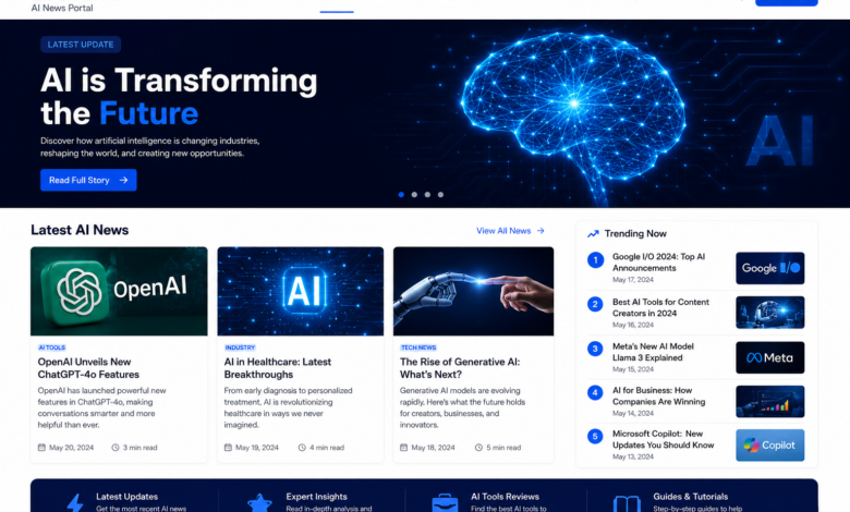 Droven.io AI News Portal: The Future of AI News and Updates