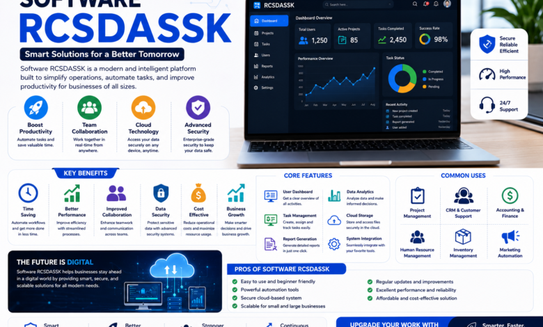 Software RCSDASSK – Complete Guide to Modern Digital Technology