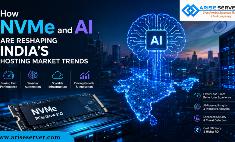 Image Alt Text: AI-Powered Web Hosting India Provider Arise Server DataCenter