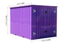 10 x 7.5 utility storage unit