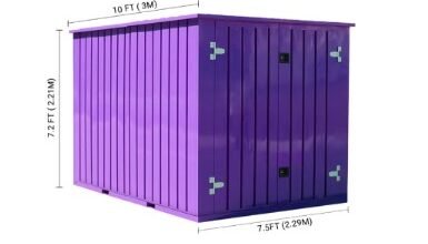 10 x 7.5 utility storage unit