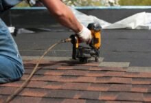 Asphalt shingle roofing in Houston