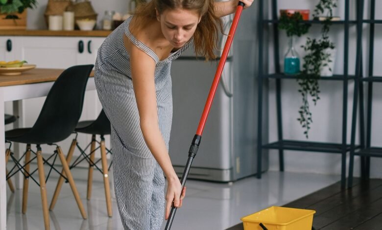 how to clean cork flooring safely at home